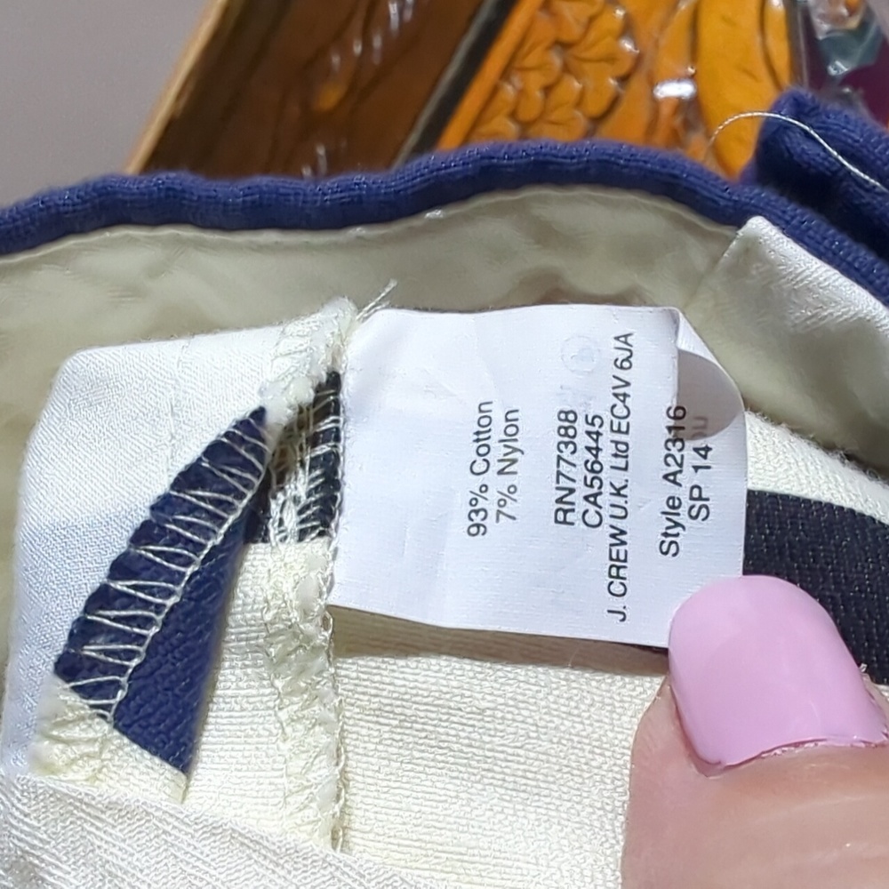 J. Crew Multi-Color Striped Mini Skirt - Picture 9 of 9